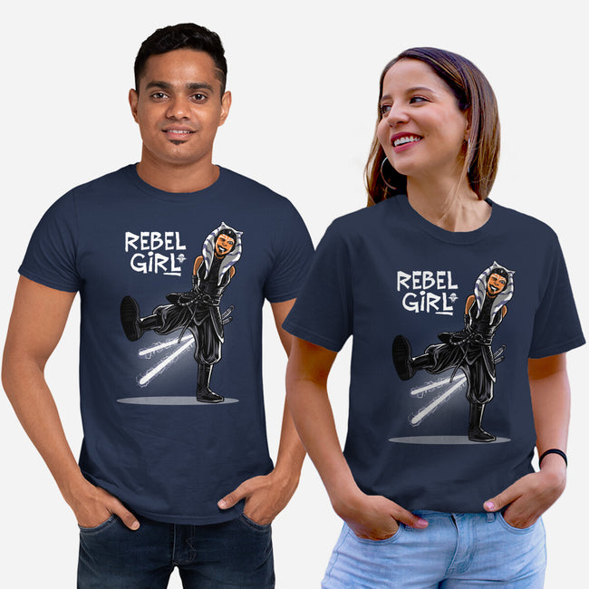 Rebel Girl-Unisex-Basic-Tee-zascanauta