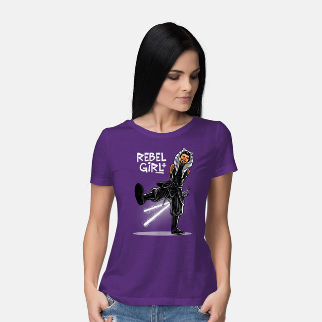 Rebel Girl-Womens-Basic-Tee-zascanauta