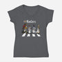 The Knights-Womens-V-Neck-Tee-drbutler