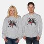 The Final Lesson Sumi-e-Unisex-Crew Neck-Sweatshirt-DrMonekers