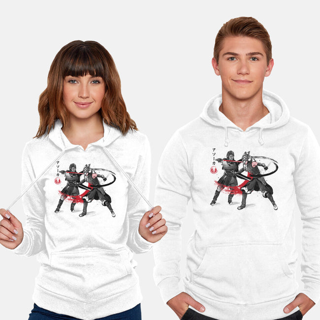 The Final Lesson Sumi-e-Unisex-Pullover-Sweatshirt-DrMonekers