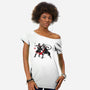 The Final Lesson Sumi-e-Womens-Off Shoulder-Tee-DrMonekers