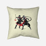 The Final Lesson Sumi-e-None-Non-Removable Cover w Insert-Throw Pillow-DrMonekers