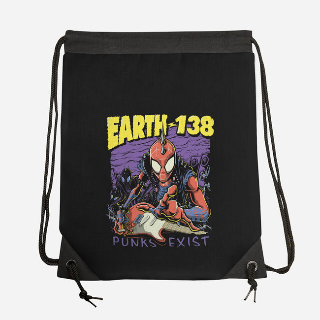 Punks Exist-None-Drawstring-Bag-Betmac