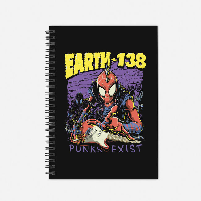 Punks Exist-None-Dot Grid-Notebook-Betmac