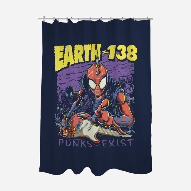 Punks Exist-None-Polyester-Shower Curtain-Betmac