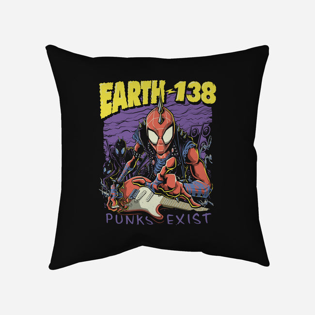 Punks Exist-None-Removable Cover-Throw Pillow-Betmac