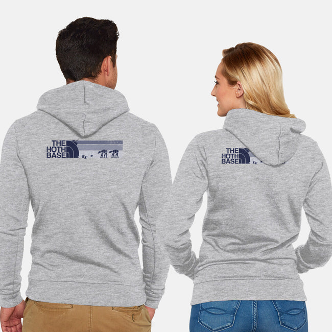 The Hoth Base-Unisex-Zip-Up-Sweatshirt-kg07