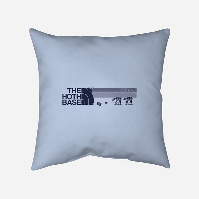 The Hoth Base-None-Non-Removable Cover w Insert-Throw Pillow-kg07