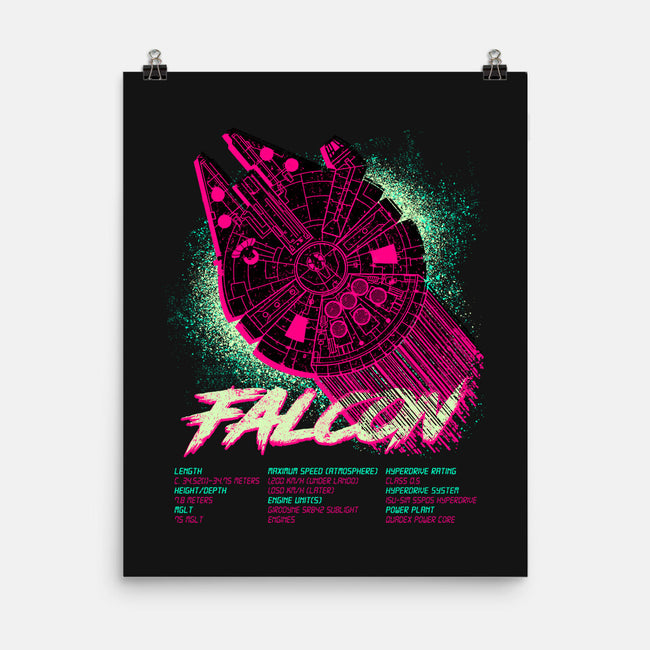 Falcon Technical Specs-None-Matte-Poster-Tronyx79