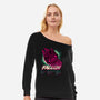 Falcon Technical Specs-Womens-Off Shoulder-Sweatshirt-Tronyx79