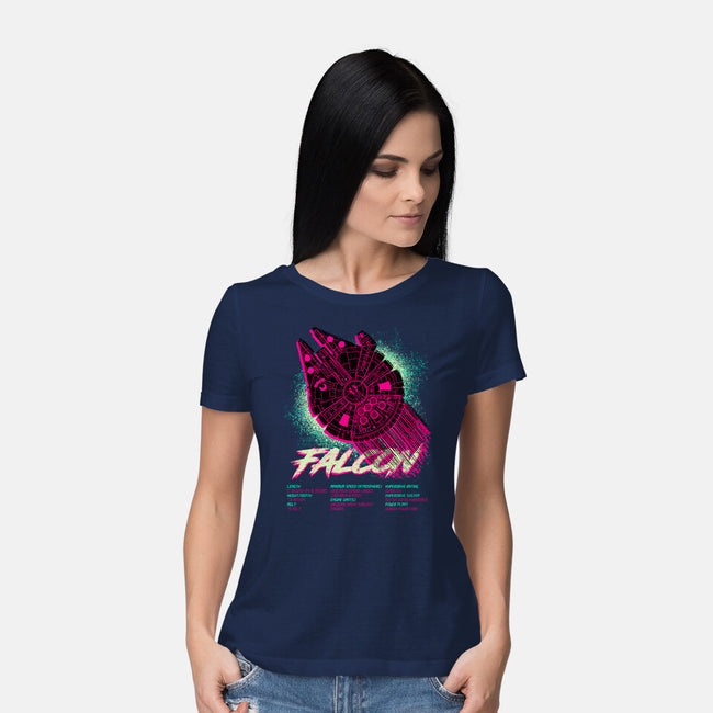 Falcon Technical Specs-Womens-Basic-Tee-Tronyx79