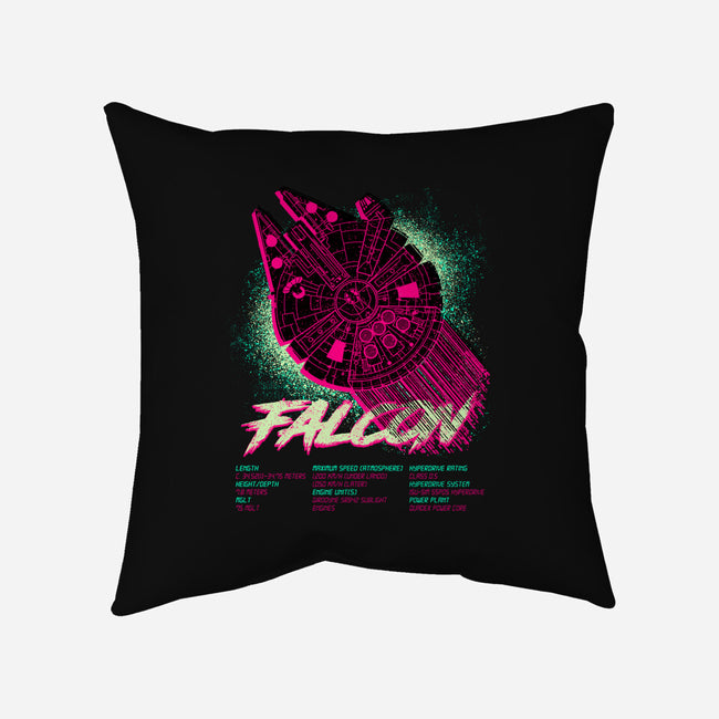 Falcon Technical Specs-None-Non-Removable Cover w Insert-Throw Pillow-Tronyx79