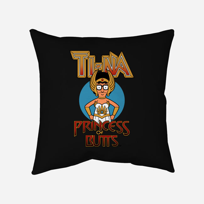 Princess Of Butts-None-Removable Cover-Throw Pillow-Boggs Nicolas