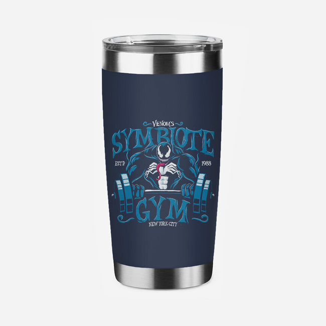 Symbiote V Gym-None-Stainless Steel Tumbler-Drinkware-teesgeex