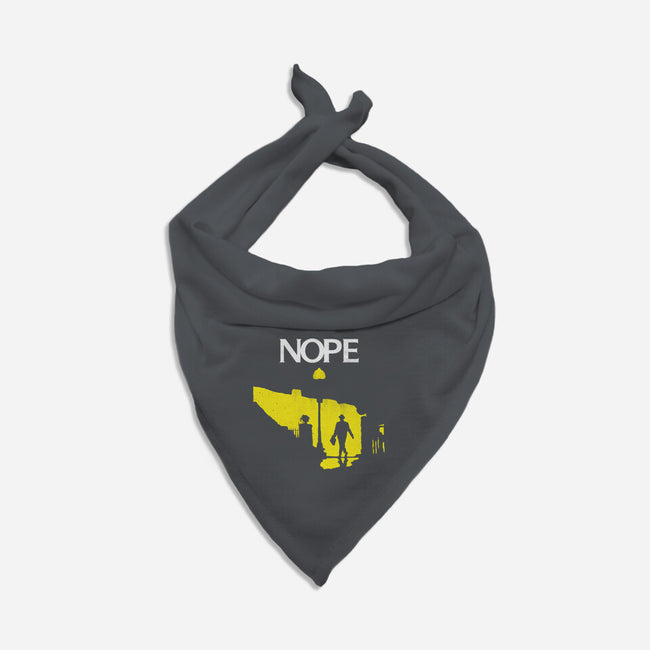 Possessed Nope-Cat-Bandana-Pet Collar-rocketman_art