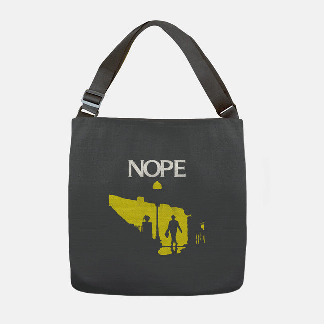 Possessed Nope-None-Adjustable Tote-Bag-rocketman_art