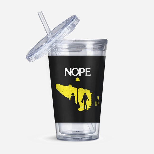 Possessed Nope-None-Acrylic Tumbler-Drinkware-rocketman_art