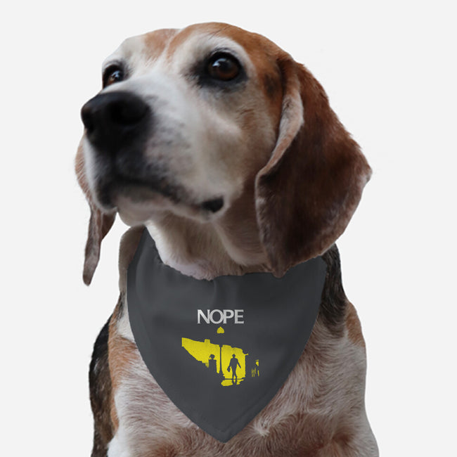 Possessed Nope-Dog-Adjustable-Pet Collar-rocketman_art
