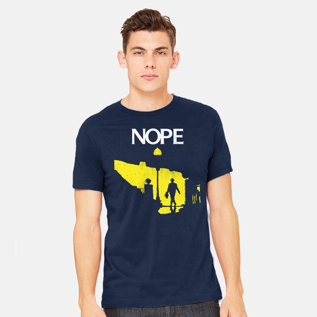 Possessed Nope-Mens-Heavyweight-Tee-rocketman_art