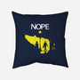 Possessed Nope-None-Removable Cover w Insert-Throw Pillow-rocketman_art
