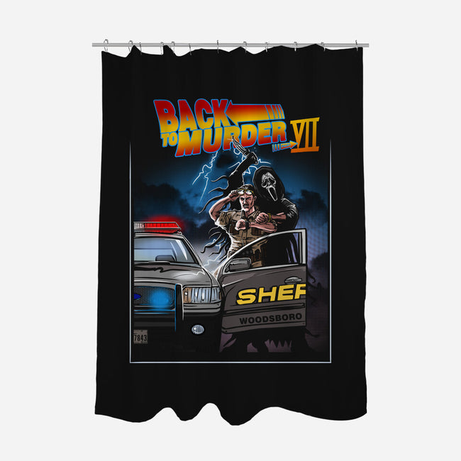 Back To Murder-None-Polyester-Shower Curtain-AndreusD