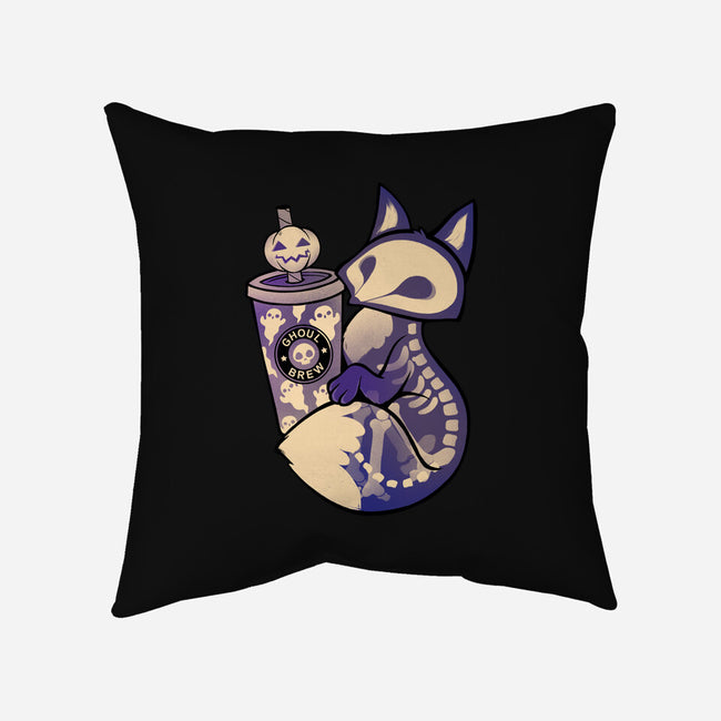 Ghoul Brew-None-Removable Cover-Throw Pillow-ricolaa