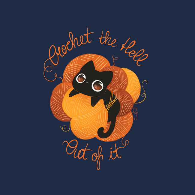 Crochet The Hell Out Of It-None-Glossy-Sticker-ricolaa