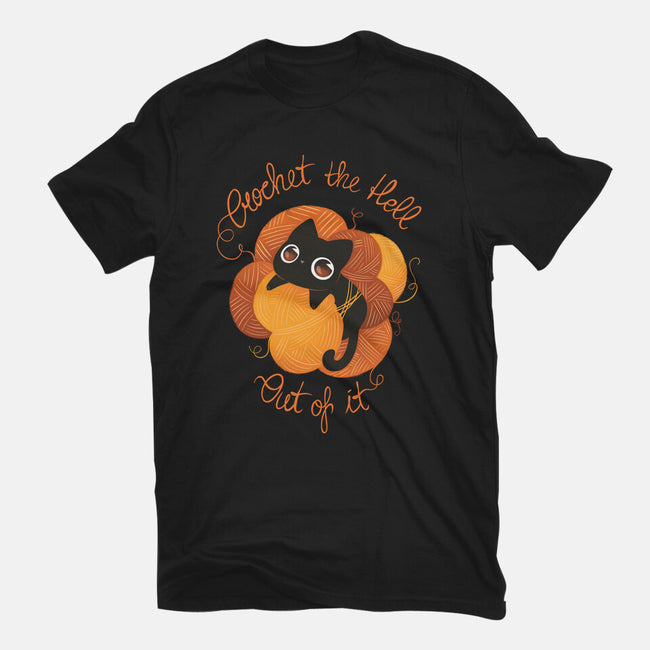 Crochet The Hell Out Of It-Womens-Fitted-Tee-ricolaa