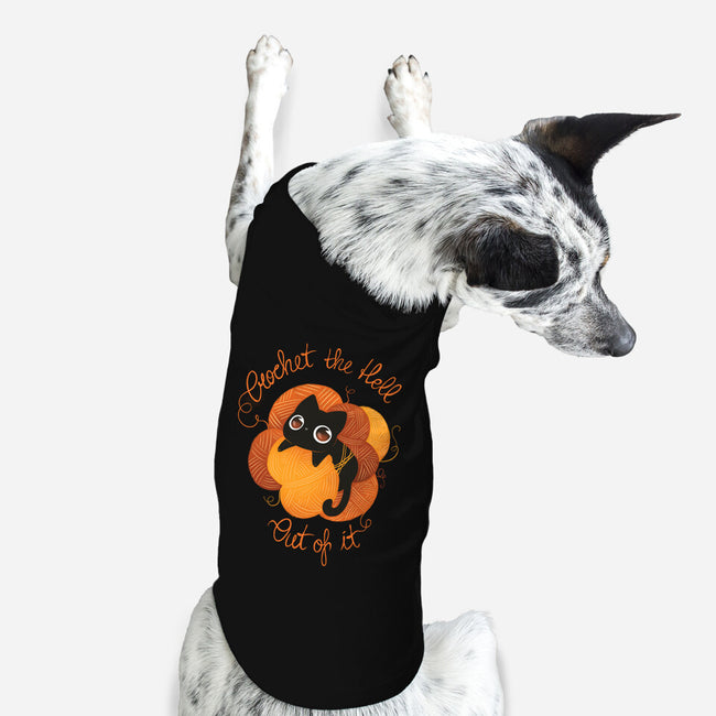 Crochet The Hell Out Of It-Dog-Basic-Pet Tank-ricolaa