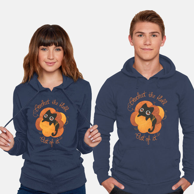 Crochet The Hell Out Of It-Unisex-Pullover-Sweatshirt-ricolaa