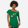 The Great Elfholio-Womens-Off Shoulder-Tee-Boggs Nicolas