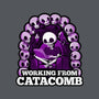 Working From Catacomb-None-Glossy-Sticker-Aarons Art Room