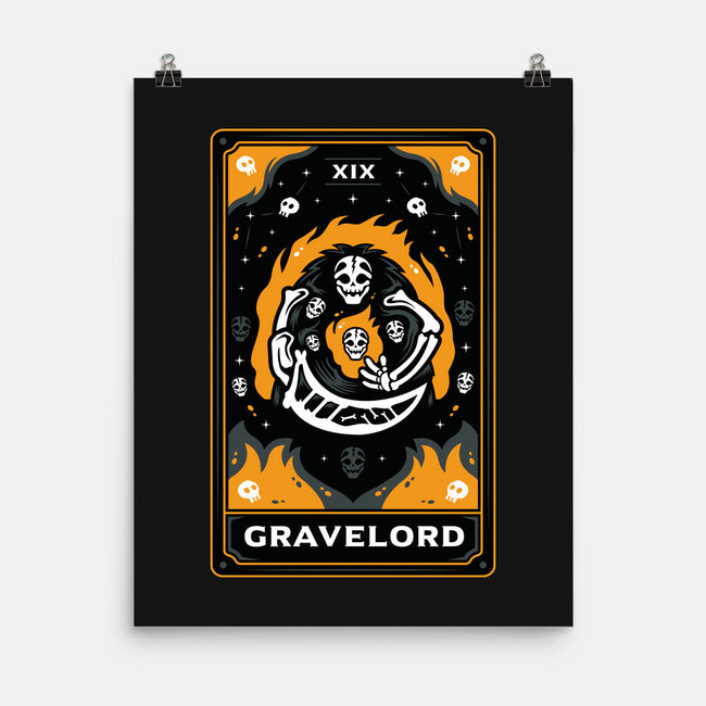 Gravelord Tarot Card-None-Matte-Poster-Logozaste