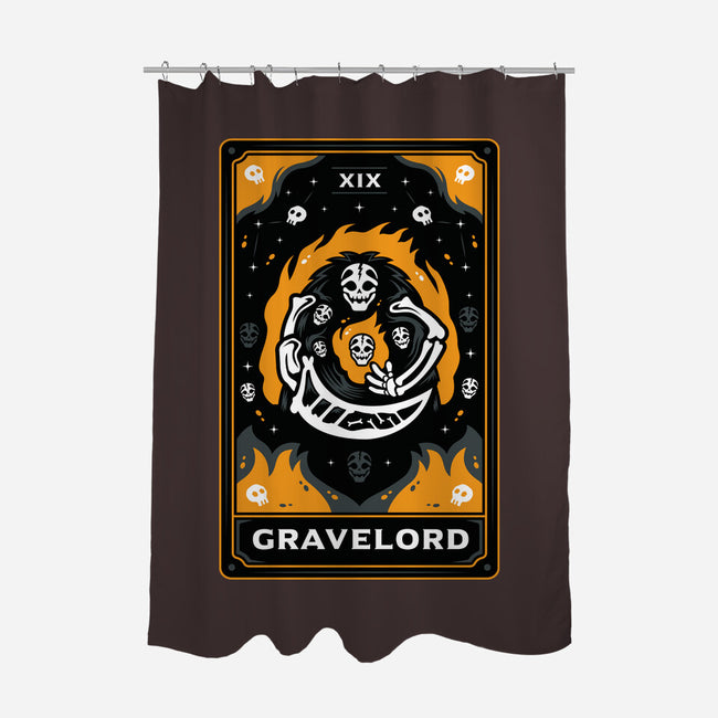 Gravelord Tarot Card-None-Polyester-Shower Curtain-Logozaste