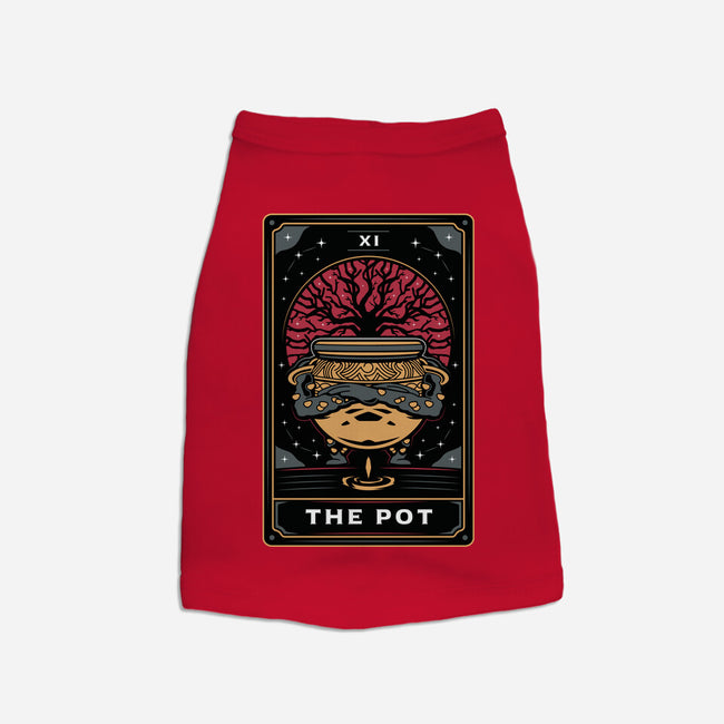 The Pot Tarot Card-Dog-Basic-Pet Tank-Logozaste