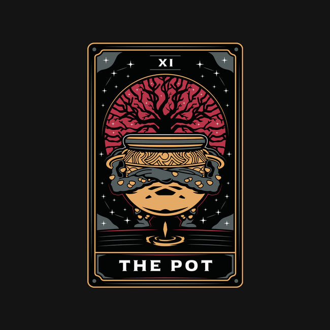 The Pot Tarot Card-Womens-Off Shoulder-Tee-Logozaste