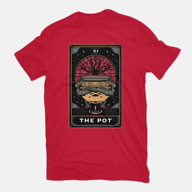 The Pot Tarot Card-Mens-Heavyweight-Tee-Logozaste