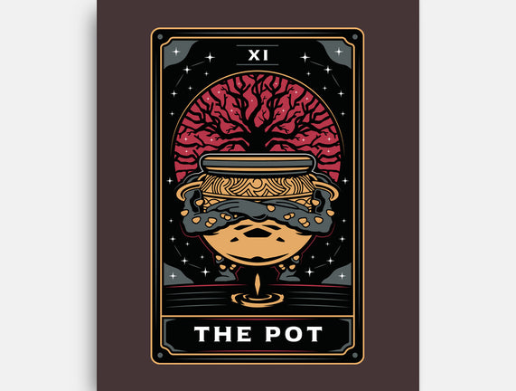 The Pot Tarot Card