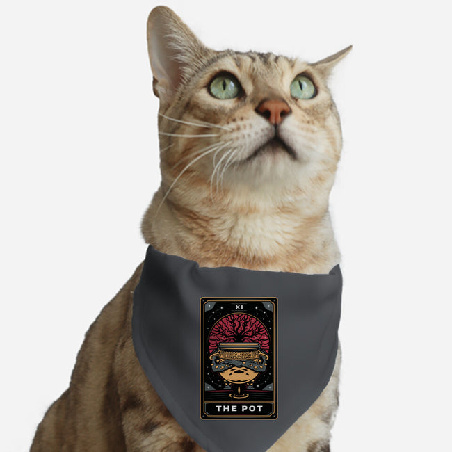 The Pot Tarot Card-Cat-Adjustable-Pet Collar-Logozaste