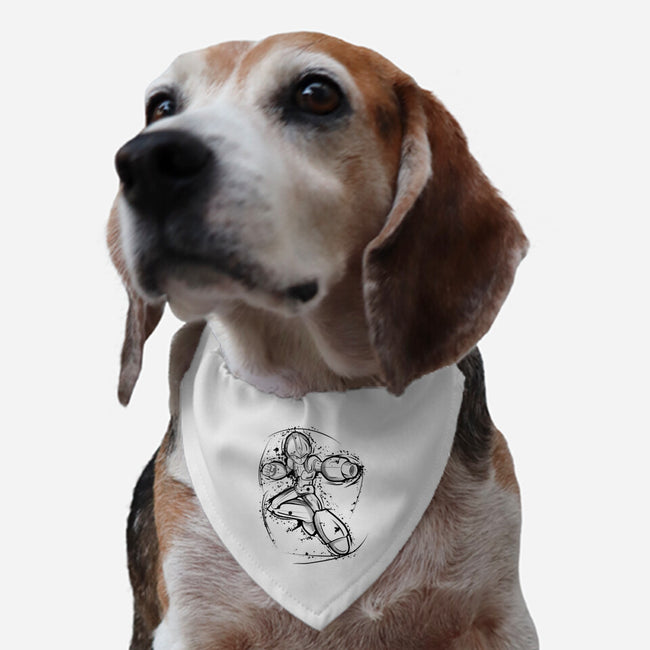 Mega Sketch-Dog-Adjustable-Pet Collar-nickzzarto