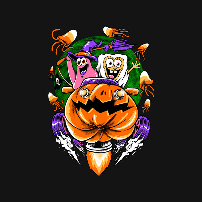 Halloween Attack-Unisex-Basic-Tee-spoilerinc