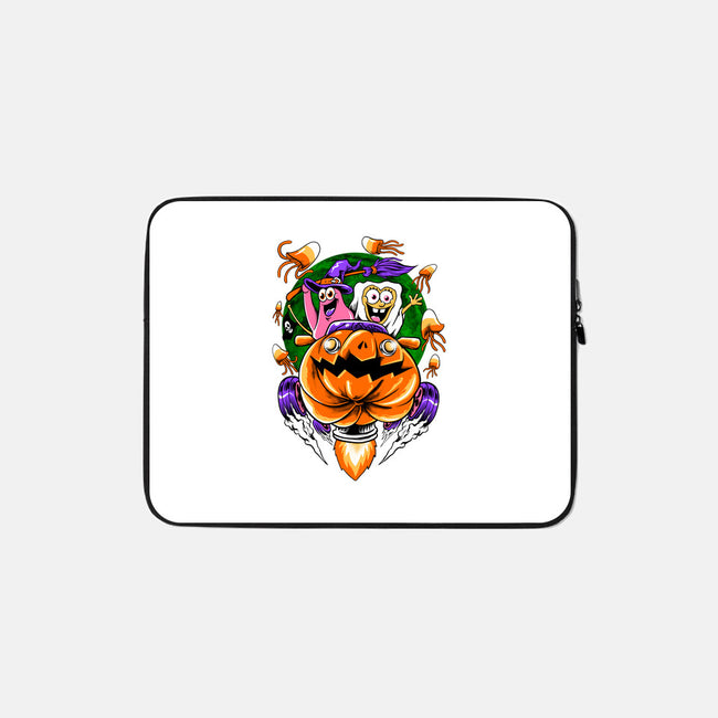 Halloween Attack-None-Zippered-Laptop Sleeve-spoilerinc