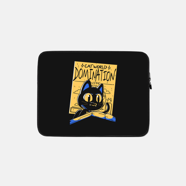 Cat Masterplan-None-Zippered-Laptop Sleeve-estudiofitas