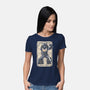 Mega Tarot-Womens-Basic-Tee-turborat14