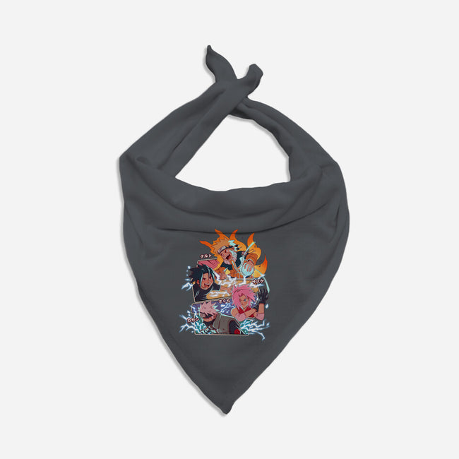 Naruto Battle-Cat-Bandana-Pet Collar-jacnicolauart