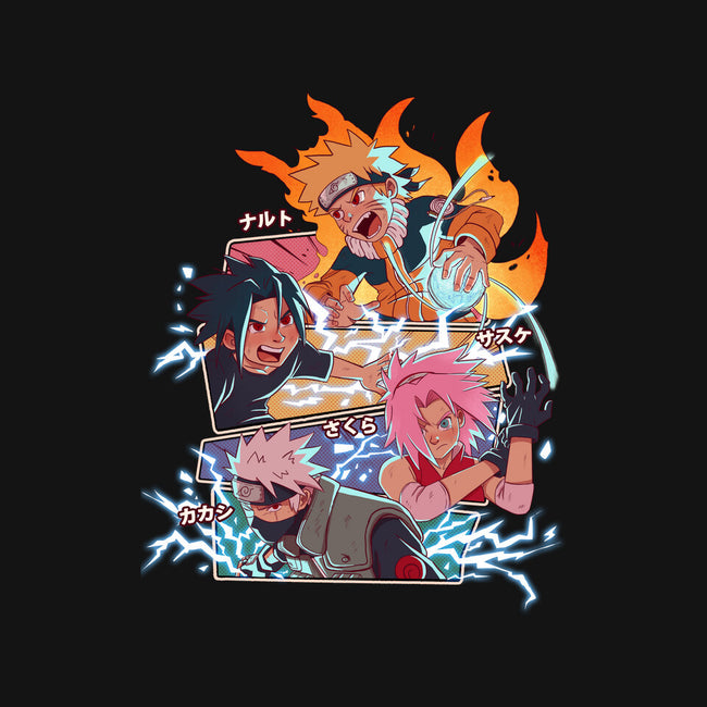 Naruto Battle-Youth-Crew Neck-Sweatshirt-jacnicolauart