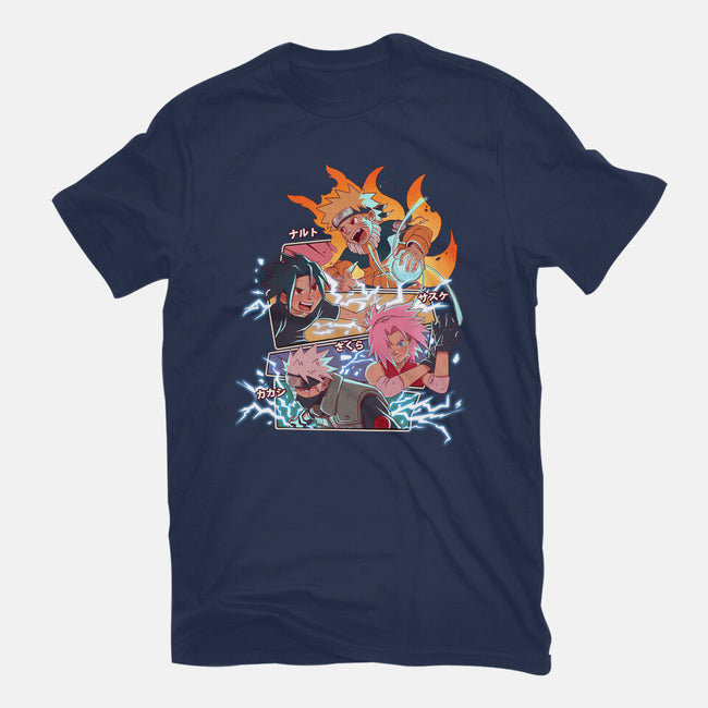 Naruto Battle-Mens-Heavyweight-Tee-jacnicolauart