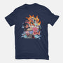 Naruto Battle-Unisex-Basic-Tee-jacnicolauart