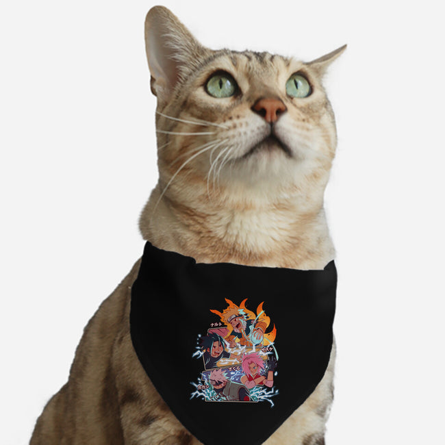 Naruto Battle-Cat-Adjustable-Pet Collar-jacnicolauart